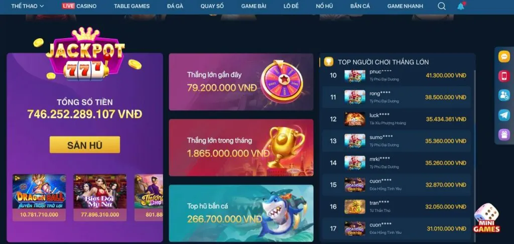 Người chơi đang chọn trò chơi nổ hũ tại noho90 win